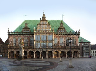 Fototapeta na wymiar Ratusz w Bremie