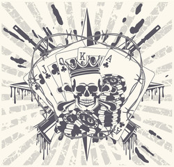 Sticker on the shirt