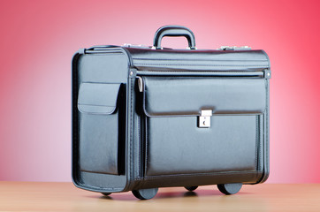 Business cases against gradient background