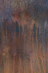 Texture - Rusty metal plate