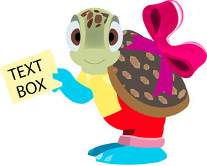 tartaruga text Box