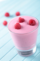 Raspberry smoothie