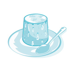 illustration faisselle