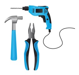 blue tools