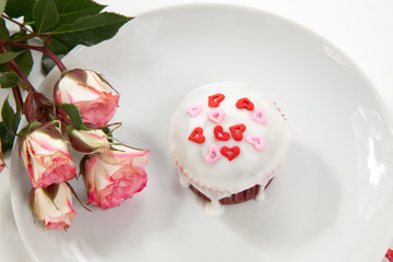 Valentine Day Cupcake