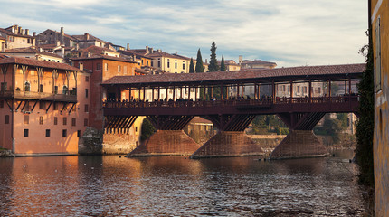 Fototapeta premium Bassano del Grappa -Ponte degli Alpini