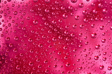 Abstract macro of water drops