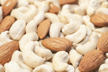 Nuts background