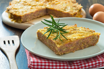 Meat pie.