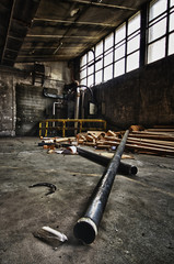 Usine abandonn&eacute; - HDR