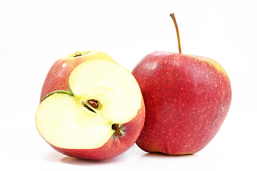 Apples. Isolated On A White Background.