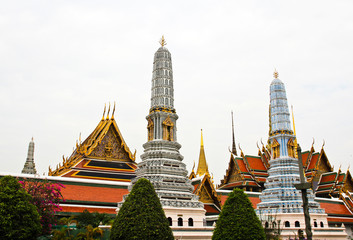 Fototapeta premium Grand Palace, the major tourism attraction in Bangkok, Thailand.