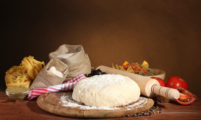 ingredients for homemade pasta