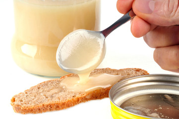 Miel au petit déjeuner