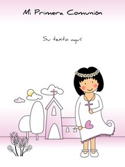 MI PRIMERA COMUNION