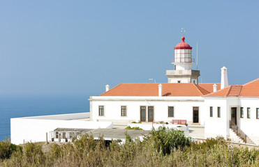 Fototapeta na wymiar lighthouse at Cabo Mondego, Portugal