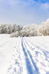 winter landscape, Czech Republic