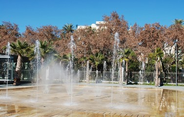 Chorros de agua