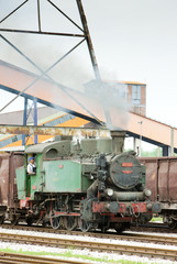 steam locomotive, Kolubara, Serbia