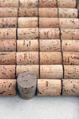 Wine cork background