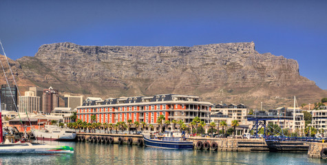 Cape Town avec Table Mountain en arrière-plan