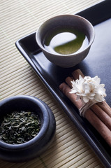 green tea zen style