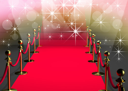 Tapis rouge cannes - 3D