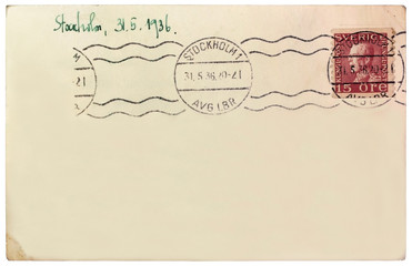 Swedish Post Card