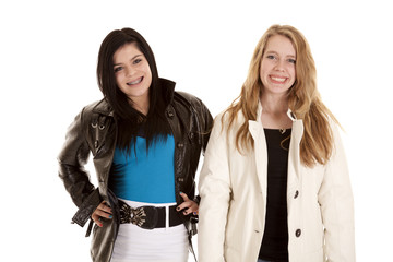 happy jacket teen girls