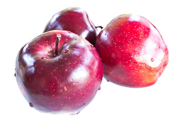 Red apple isolated