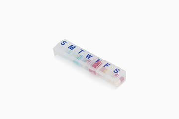 Weekly pill organizer