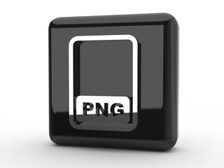 Button PNG schwarz