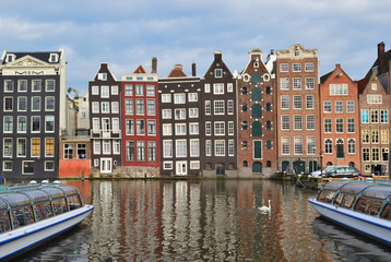 Fototapeta na wymiar Old Quarter Amsterdam
