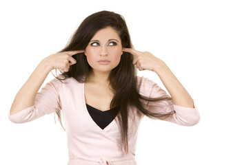 Fototapeta premium casual brunette