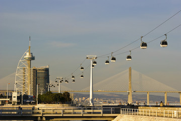 View on Expo, Lisbon