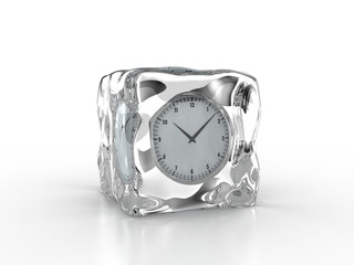 Frozen clock