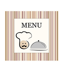 Menu card