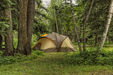 Tent in Camp Site