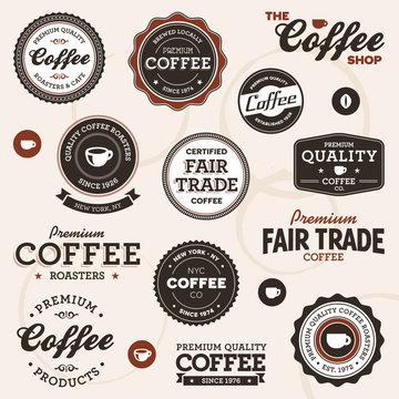 Vintage Coffee Labels