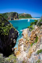 Fotobehang landschap van Knysna, provincie West-Kaap, Zuid-Afrika © michaeljung