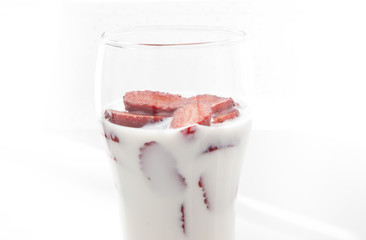 Fresh Strawberry yoghurt