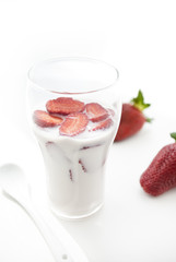 Fresh Strawberry yoghurt