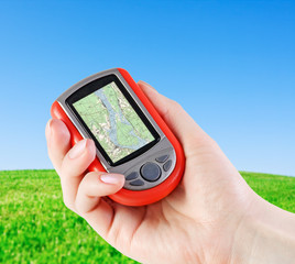 orientation on the navigator gps