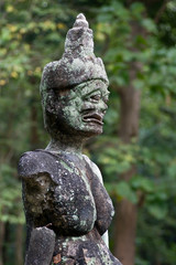 Ruin Buddha Statue in Thailand