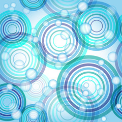 Abstract seamless water background