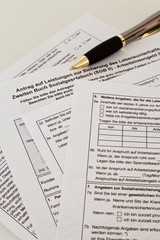 Fototapeta premium Formular SGB II