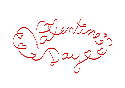 Valentine's Day Calligraphy