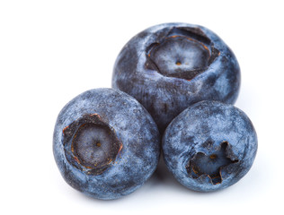 heap of blueberries