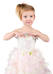 Portrait of beautiful little girl