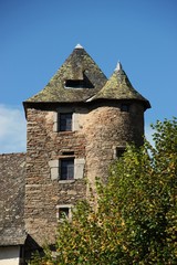 Fototapeta premium Ségur-le-Château (Corrèze)